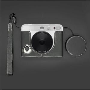 가죽 속사케이스 소포트 미러리스 보호 인조가죽 하프 라이카