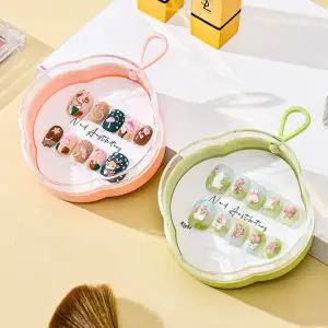 파스텔 네일팁 케이스 6컬러 수제네일팁 네일디스플레이 네일케이스 네일팁보관