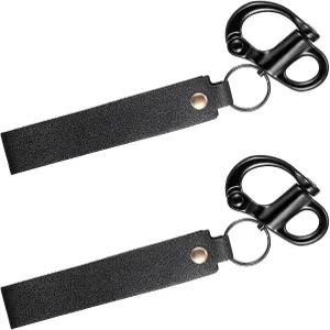 WJIAAA SCBA 마스크용 퀵 릴리스 클립 섀클 소방관 액세서리 도구 2팩 랜야드 316 스테인리스 스틸 스냅