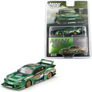 미니 GT 닛산 실비아 S15 LB-슈퍼 실루엣 LBWK 2024 파우스토 레이싱 한정판 MGT00858과 호환되는 1 64