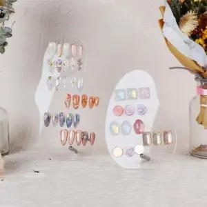 아크릴 아트판 팁진열대 네일판 아크릴거치대 컬러차트 네일디스플레이 네일팁 보드 전시