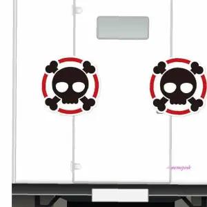 졸음운전방지 안전 스티커 반사판 화물차 눈알ghi878