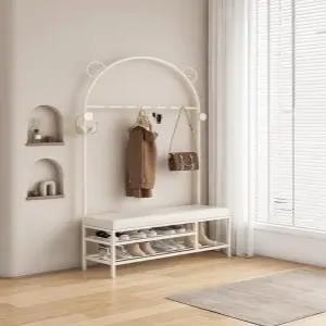 현관 신발장 벤치 일체형 좁은 가정용 쿠션 의자신발장 가구 틈새 신발장일체형 신발장벤치