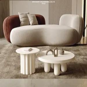 원형 티테이블 소파탁자 디자인 소파테이블 거실 라운드 거실테이블 카페 인테리어 업소용