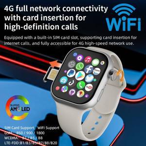 VP19 Pro 스마트워치 터치 ID 2.29인치 AMOLED 안드로이드 S11 플러스 스마트워치 8MP 회전식 카메라 GPS W