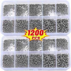 미니 소형 셀프 태핑 나무 나사 세트 M1/M1.2/M1.4/M1.7 필립스호환 헤드 팬 선글라스 시계 자동차 전자 수