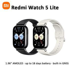 글로벌 버전 샤오미 레드미 워치 5 라이트 1.96'' AMOLED 디스플레이 밴드 내장 GNSS 5ATM 블루투스
