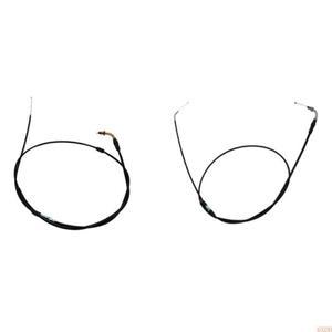 6xDD 가속기 케이블 스쿠터 스로틀 GY6 125CC PK TM 기화기 ATV 먼지 자전거 블랙 200cm