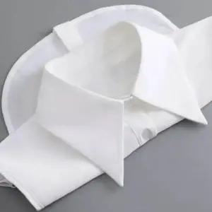 [패션] 데일리 빅 카라 페이크 셔츠 여성 레이어드 페이크 카라 화이트