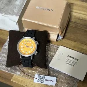 Berny Men 자동 Dive 시계 [세금포함] [정품] Internal Rotating Bezel SS 케이스 Free 배송 패션시계 명품