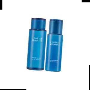 남성 라네즈 옴므 액티브 워터 2종 (스킨180ml+로션125ml)
