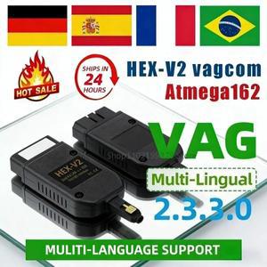 VCDSCAN HEX V2 VCDS VAGCOM 인터페이스 업데이트 23.3.3 폭스바겐호환 아우디호환 스코다호환 시트 다국어