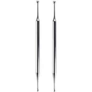 레디골 2피스 침술 펜 스테인리스 스틸 심부 조직 마사지 도구 릴 오큘러 포인트 테라피 얼굴 반사학