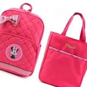 미니마우스 책가방 세트 초등학생 백팩 실내화주머니