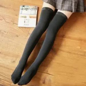 [패션] 여성 방한 융털안감 기모 반스타킹 퍼안감 오버니삭스 2색