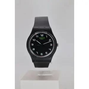 S시계 [세금포함] [정품] 리미티드 스위스 MASA SO28B100 블랙 34MM 오리지날 Bio SOurced Material 1983