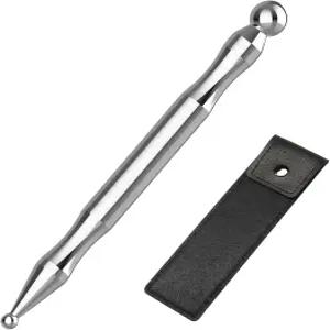 멜론선 수동 침술 펜 스테인리스 스틸 지압 전신 심부 조직 머디안 및 안면 마사지용 도구 TMJ 릴