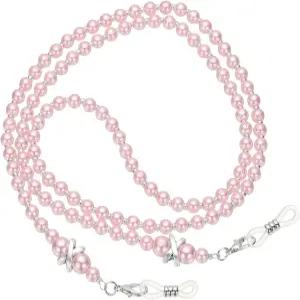 파티킬 안경 홀더 어라운드 넥 메탈 크리스탈 비즈 스트랩 패션 스타일리시한 여성용 란야드 세트 1