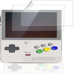 레트로이드 포켓 클래식 휴대용 게임 콘솔용 YAJOJO 2팩 화면 보호기 투명 플렉스 필름 케이스 친화적 HD