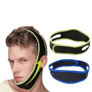 남자 얼굴 리프팅 갸름 턱살 밴드 브이 라인 효과 Bnd6+9Zjs