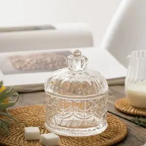 캔디볼 소형 유리 접시 간식 디저트