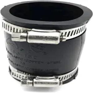 고무 플렉시블 커플링 평행 1-1/2인치 x