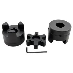 Saelno 1 에서 L100 유연한 3피스 L-Jaw 커플링 세트 및 통나무 목재 스플리터용 고무 스파이더 멀티플렉스