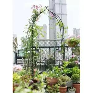장미아치 정원 넝쿨지지대 지지대 가든 아치형 식물
