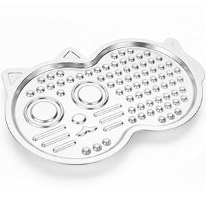 Vivifying 개와 고양이 스테인리스 스틸 릭 매트 흡착 컵이 슬로우 패드 반려동물의 습관