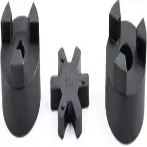 오토자레 1/2인치 ~ 3/4인치 L095 유연한 3피스 L-Jaw 커플링 세트 Buna-NBR 고무 스파이더