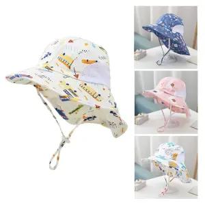 물놀이 플랩캡 아동 버킷햇 햇빛차단 비치 썬캡 모자 yyv4+4Dcs