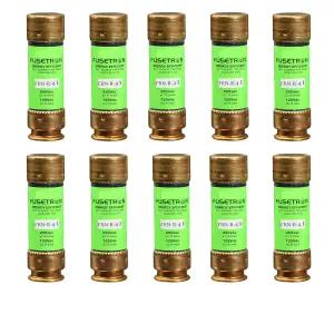 10팩 새로운 FRN-R-4 FRN-R-4A 250Vac 시간 지연 퓨즈 전류 제한 클래스 RK5