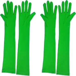 조모케어 크로마키 그린 글러브 크로마 키글러브 보이지 않는 효과 배경 키잉 스크린 사진 비디오(타이트