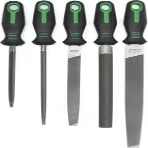 인체공학적 손잡이가 있는 크레센트 5피스 6 8 및 10 기념일 파일 세트 22150HIN