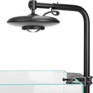 하이거 55W 고PAR 수족관 LED 식물 조명 5가지 조절 가능한 밝기 풀 스펙트럼 어항 램프 및 스탠드 키트