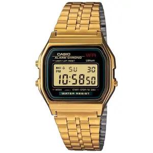 Casio 복고풍 골드 tone 블랙 다이얼 빈티지 A159WGEA-1VT One 사이즈 패션시계 시계 손목시계 명품시계 31