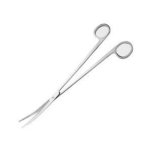 곡선형 수족관 가위 물탱크 식물 작은 아쿠아스케이핑 수생 긴 테라리움