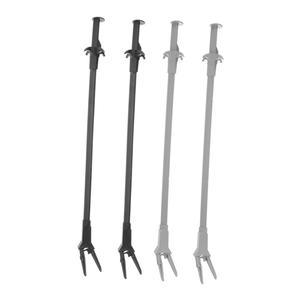 효율적인 수생 식물 먹이 및 청소를 위한 아쿠아스케이핑 유지 관리를 Toyvian 4pcs 엑스트라 롱 수족관 핀셋 내구성 어항 심기 도구