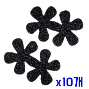 머리 압박 없이 가벼운 잔머리 고정핀 꽃 x10개