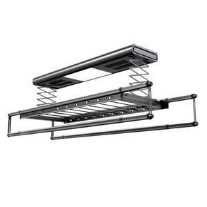 천정 빨래건조대 전동 리프팅 빨랫대 대형 건조 스텐봉 걸이대 승강 화이트