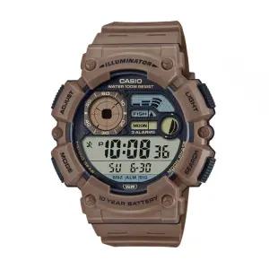 카시오 WS-1500H-5A 10년 전지 피싱기어 문페이즈 남성 우레탄 시계