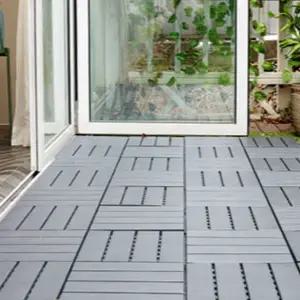 야외 마루 다용도실 테라스 플라스틱 조립식 마루 데크 미끄럼방지