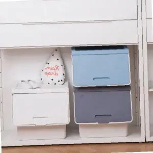 옷장 서랍장 속 의류 소품 정리 슬라이딩 수납 박스 리빙 플라스틱 보관함 중형