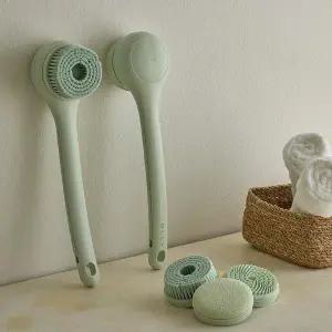 [무케] 올리_전동바디브러쉬 OLBB22 등브러쉬 샤워브러쉬 각질제거 등드름 스파클린