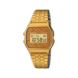 [신세계라이브쇼핑]카시오 A159WGEA-9A 빈티지 골드 디지털 공용 메탈 시계