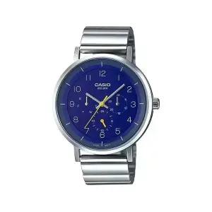 [신세계라이브쇼핑]카시오 MTP-E314D-2B 클래식 아날로그 남성 메탈 시계