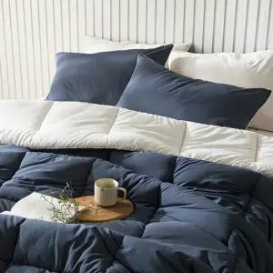 [홈랩] 알러지케어 온기 사계절 차렵이불+패드+베개커버 풀세트 5colors SS Q)