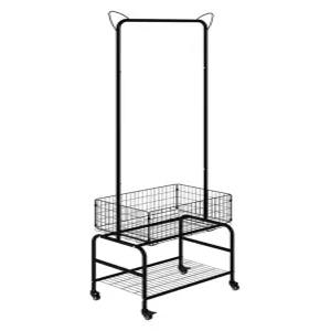 세탁 바구니 접이식 빨래통 린넨카트 틈새 수납함 이동형