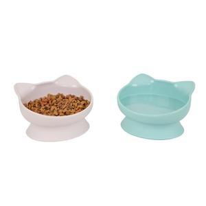 시티 사육 요리 그릇 식기세척기 고양이 수염 받침대 물 모던 음식 디자인 2개 세트