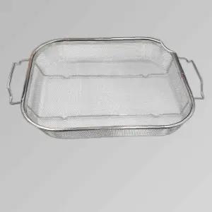 소형 메쉬 수납바구니 디자인 정리함 양손잡이